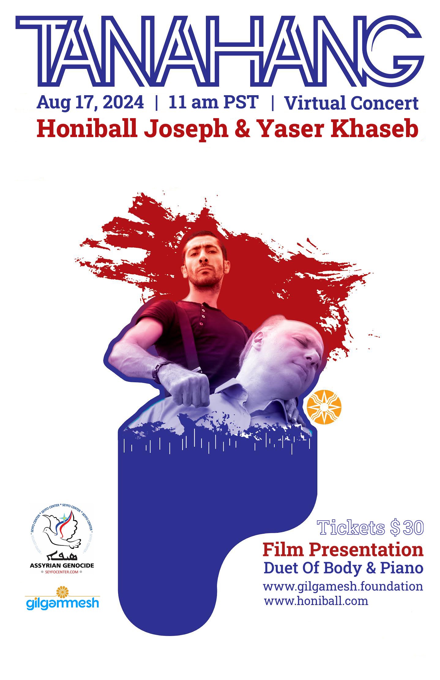 TANAHANG - Duet of Body & Piano